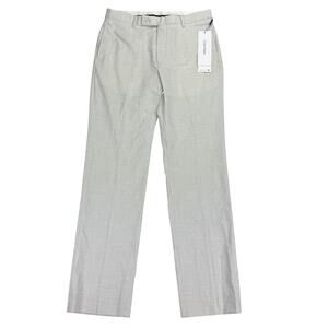 Calvin Klein Mens X Jerome Slim Fit Stretch Dress Pants Off White 32x32
